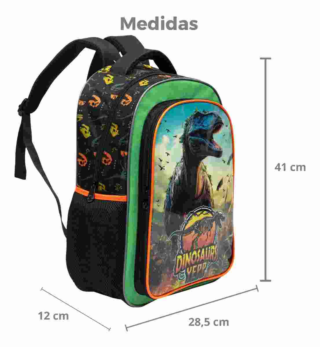 MOCHILA PEQ DINOSSAURO